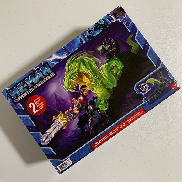 HE-MAN and the Masters of the Universe Chaos Snake Attack Playset-NIB - Picture 5 of 10